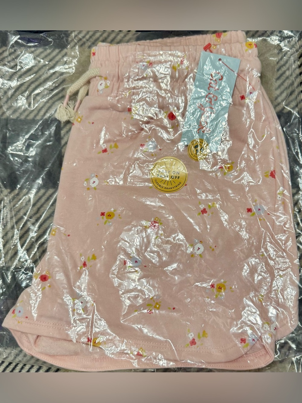 Cat & Jack Light Pink Floral Mini Skirt